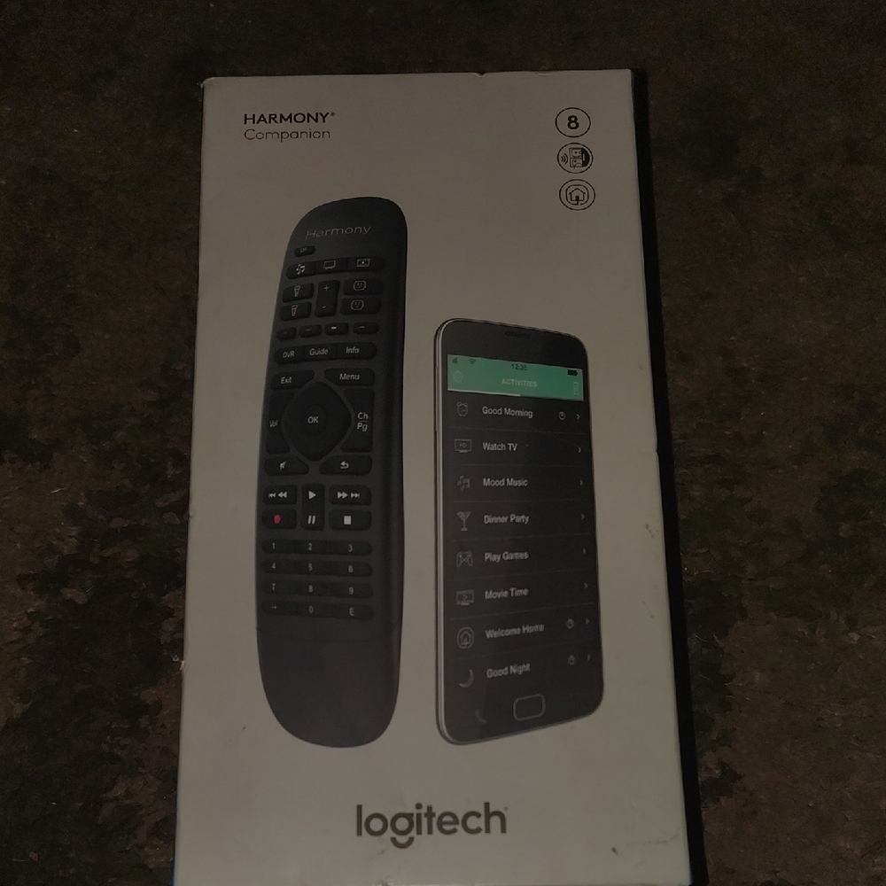 Logitech Harmony Companion Remote Control - Black